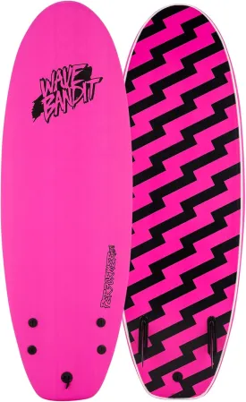 Wave Bandit Performer Mini 4'10 Twin, Pink