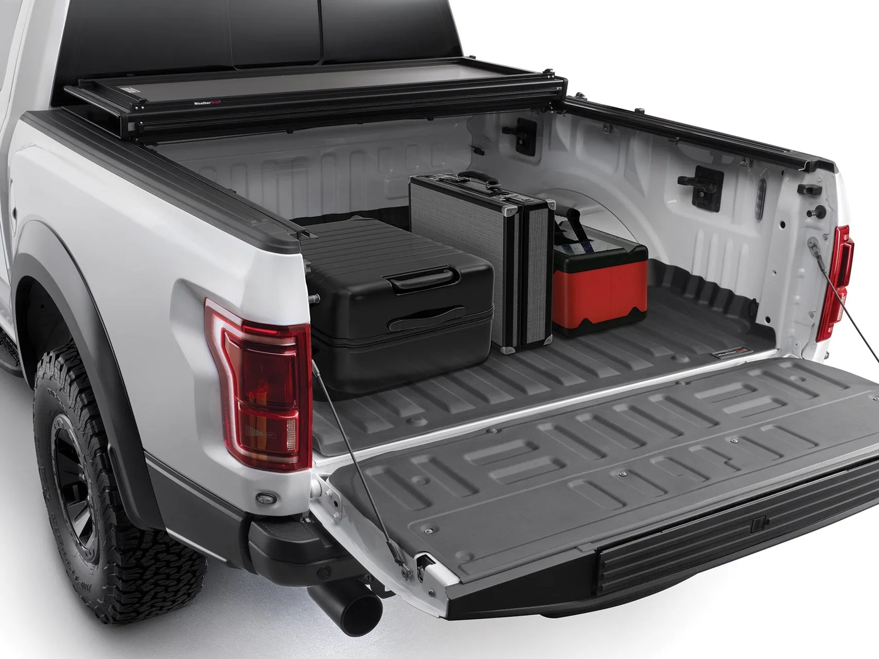 WeatherTech AlloyCover Hard Tri-Fold Bed Cover - 2017  Raptor